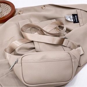 Women’s Solid PU Leather- One Shoulder Crossbody Bag